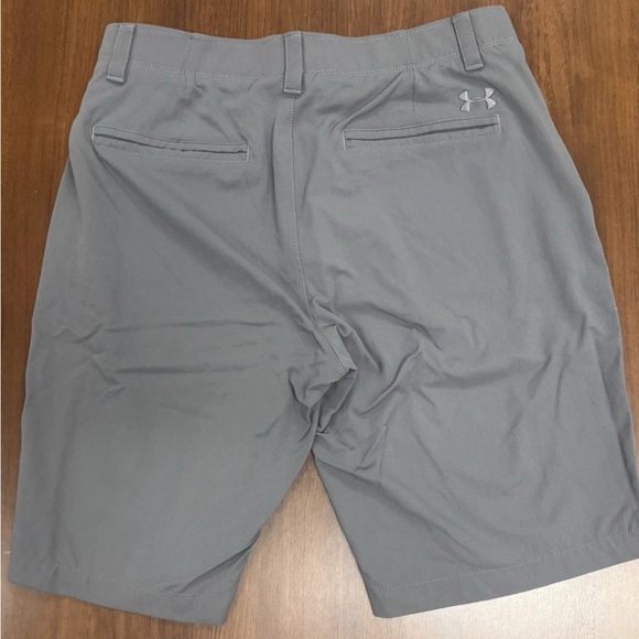 Under Armour Men's Dri-Fit Shorts Loose Golf Flat Front Gray Size 34 - Picture 5 of 13